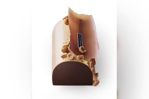 Bûche de Noël 2020 de Claire Damon (Des Gâteaux et du Pain)