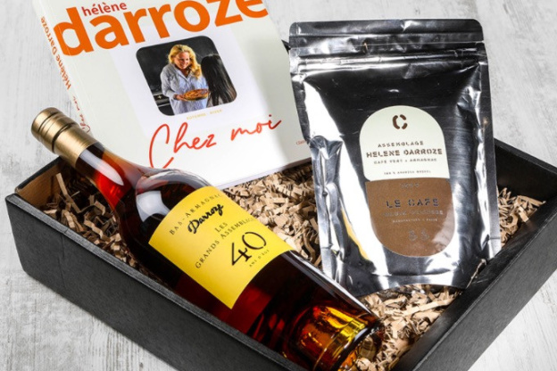Un coffret Armagnac x café signé Hélène Darroze et Alain Ducasse