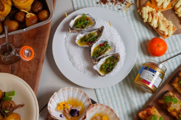 Menu du Nouvel An 2021 du chef Juan Arbelaez à emporter chez Yaya, Levain et Vida