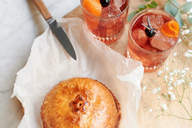 Menu de la Saint-Valentin 2021 de Pouliche avec cocktails pairing en livraison et à emporter