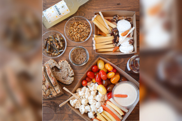 Notre Apéro sort la Box Lanta, avec des insectes comestibles