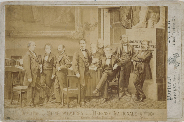 Députés de la Seine. Membres de la défense nationale. 4 septembre 1870