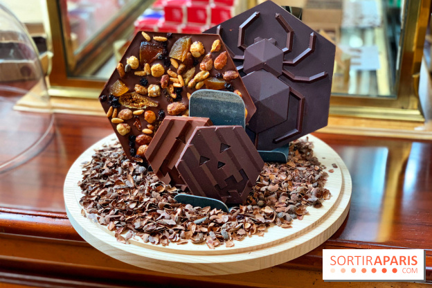 Les chocolats d'Halloween 2021 de la Manufacture de chocolat Alain Ducasse
