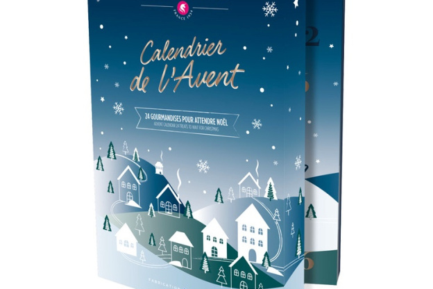 Le calendrier de l'Avent 2021 de la chocolaterie Monbana
