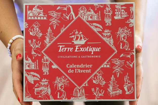 Le calendrier de l'Avent 2021 100% épices de Terre Exotique