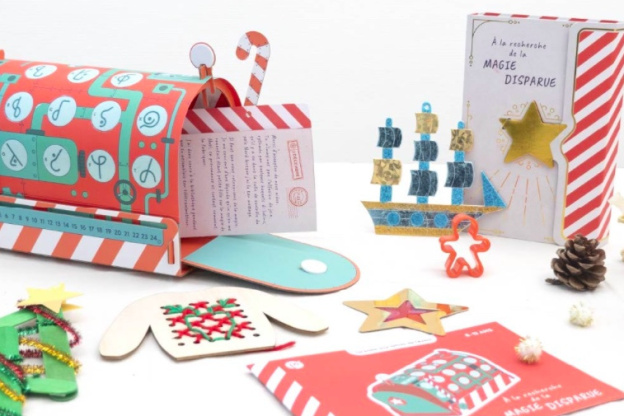 Le calendrier de l'Avent 2020 de Pandacraft pour les enfants