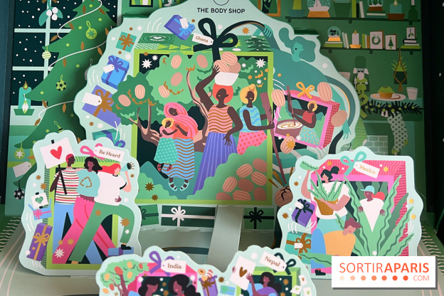 Les calendriers de l'Avent 2021 de The Body Shop