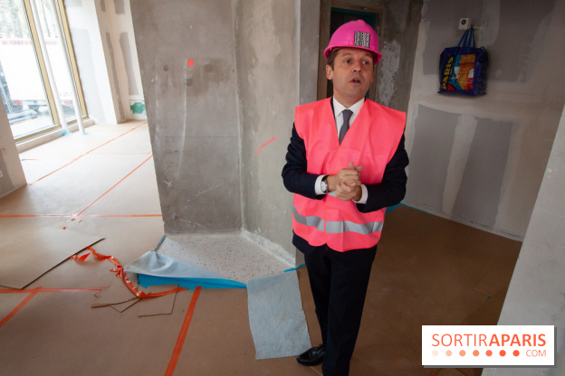 Hôtel Fauchon, visite du chantier