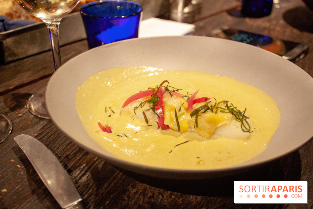 Tronçon de cabillaud persillé de Jacopo Paris (17,50 €)