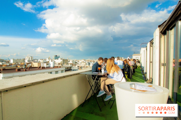 The Lounge Bar View du Novotel Vaugirard