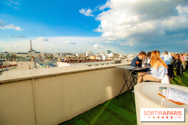 The Lounge Bar View du Novotel Vaugirard