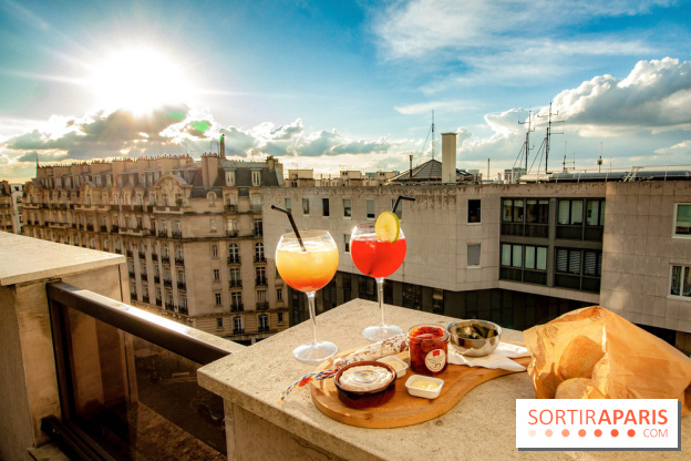 The Lounge Bar View du Novotel Vaugirard