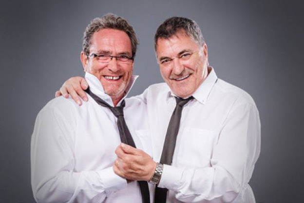 Renaud Rutten et Jean-Marie Bigard dans "Cul et Chemise"