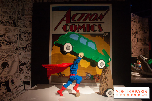 L'exposition LEGO des Super-Heros DC à la Villette