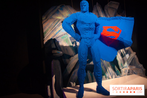 L'exposition LEGO des Super-Heros DC à la Villette