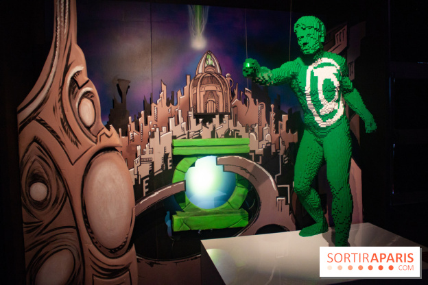 L'exposition LEGO des Super-Heros DC à la Villette