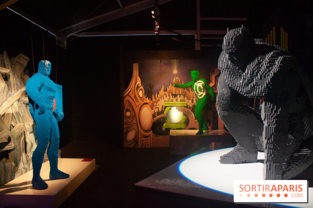 L'exposition LEGO des Super-Heros DC à la Villette