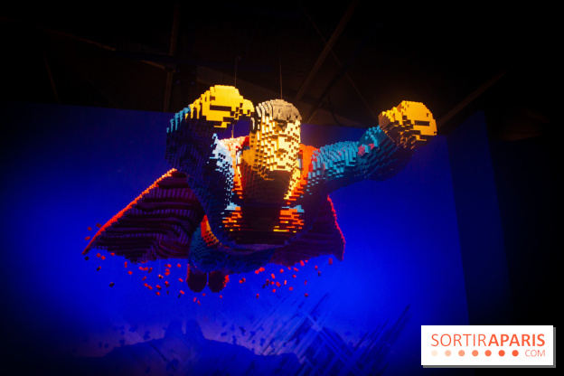 L'exposition LEGO des Super-Heros DC à la Villette