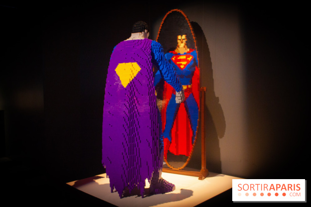 L'exposition LEGO des Super-Heros DC à la Villette