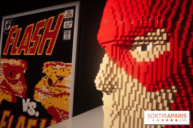 L'exposition LEGO des Super-Heros DC à la Villette