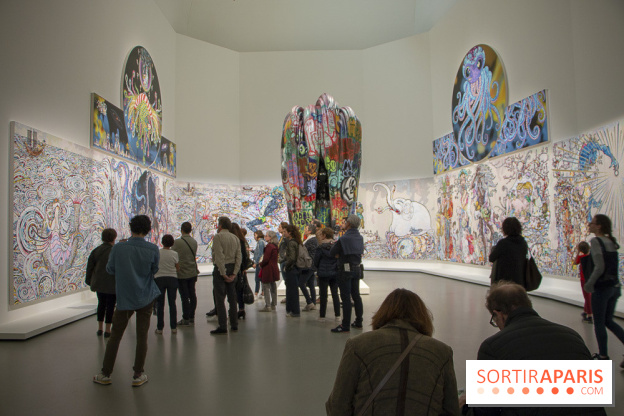 Nocturne dédiée au monde Kawaii à la Fondation Louis Vuitton : les photos