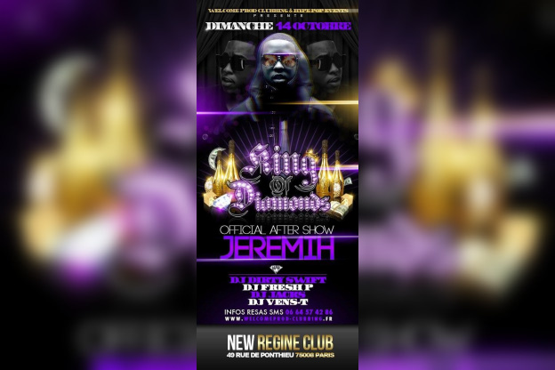 JEREMIH OFFICIAL AFTER SHOW - KING OF DIAMONDS PARTY @ NEW REGINE CLUB 