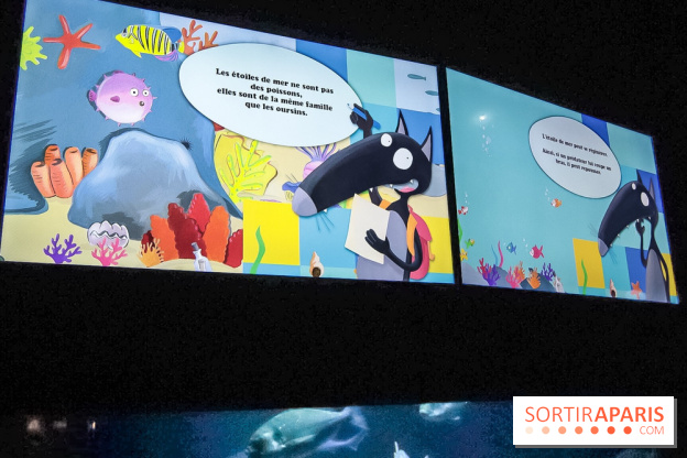 Loup préserve les océans à l'Aquarium de Paris, les photos