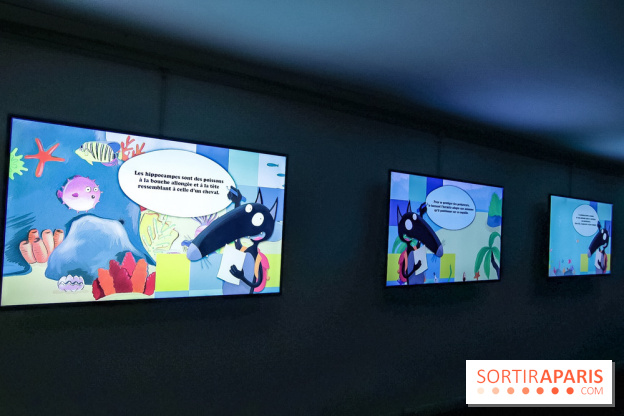 Loup préserve les océans à l'Aquarium de Paris, les photos