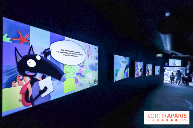 Loup préserve les océans à l'Aquarium de Paris, les photos