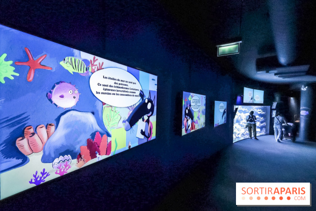 Loup préserve les océans à l'Aquarium de Paris, les photos