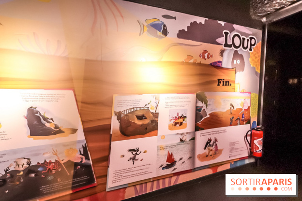 Loup préserve les océans à l'Aquarium de Paris, les photos