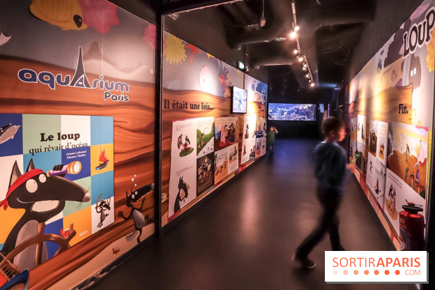 Loup préserve les océans à l'Aquarium de Paris, les photos