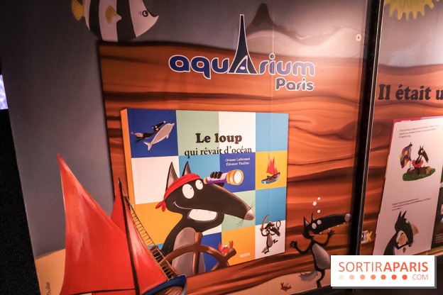 Loup préserve les océans à l'Aquarium de Paris, les photos
