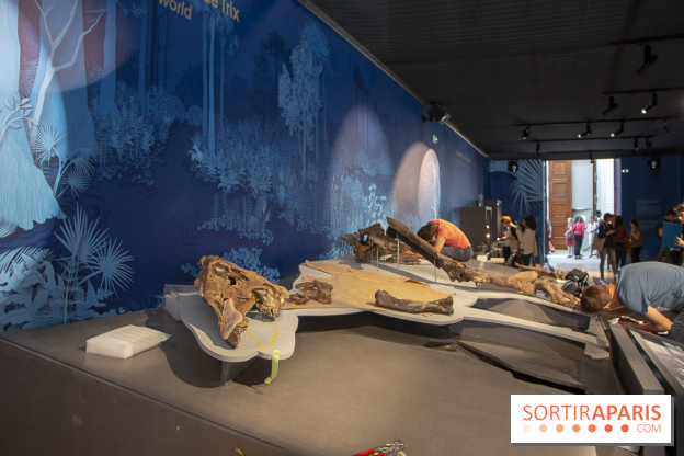 Un T-Rex à Paris : les photos