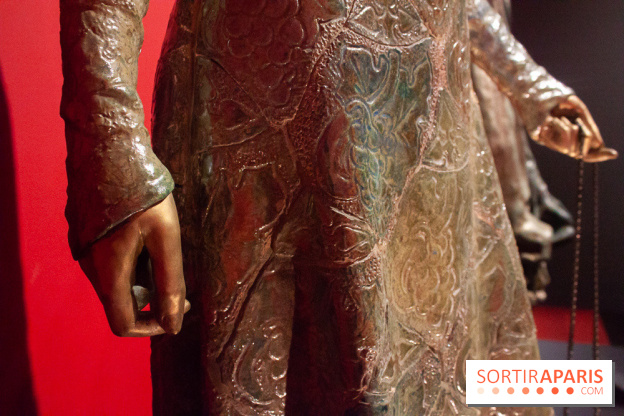 La Femme au singe, détail, Camille Alaphilippe, 1908 - exposition En Couleurs au Musée d'Orsay