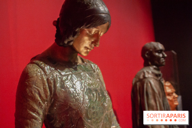 La Femme au singe, détail, Camille Alaphilippe, 1908 - exposition En Couleurs au Musée d'Orsay