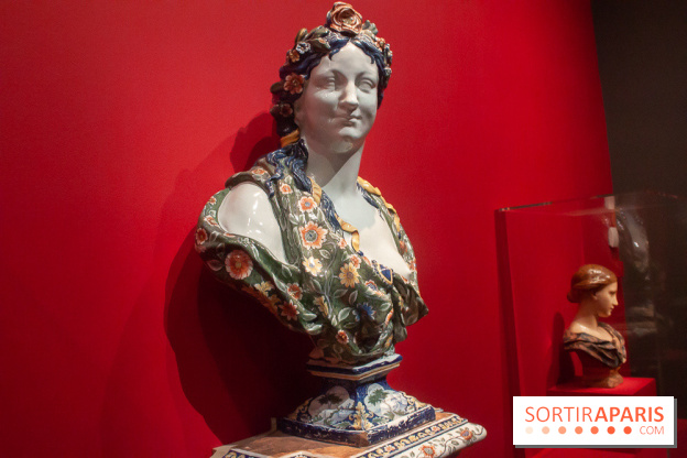 Le Printemps sous les traits de Flore, atelier de Nicolas Fouquay, vers 1730 - exposition En Couleurs au Musée d'Orsay