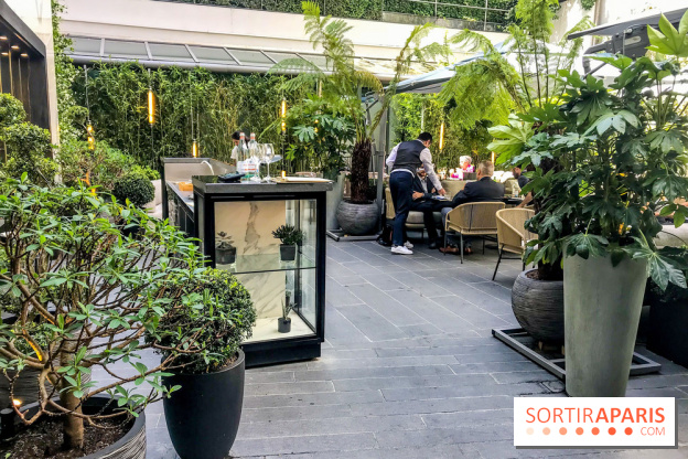 Le Collectionneur, restaurant-terrasse à Paris, les photos