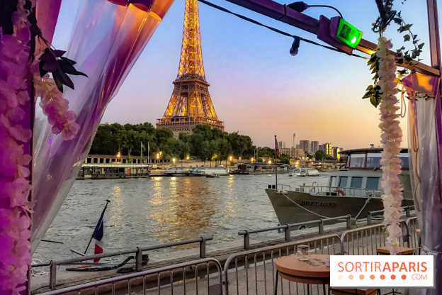 La Guinguette Sohso face à la Tour Eiffel