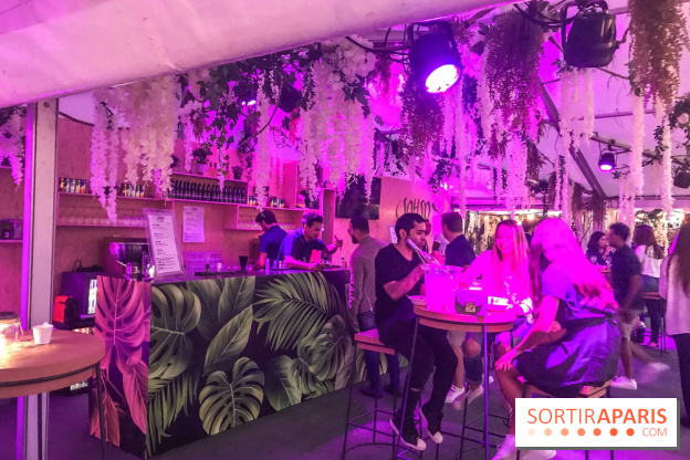 La Guinguette Sohso face à la Tour Eiffel