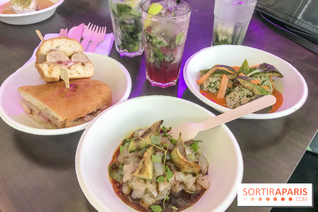 La Guinguette Sohso face à la Tour Eiffel