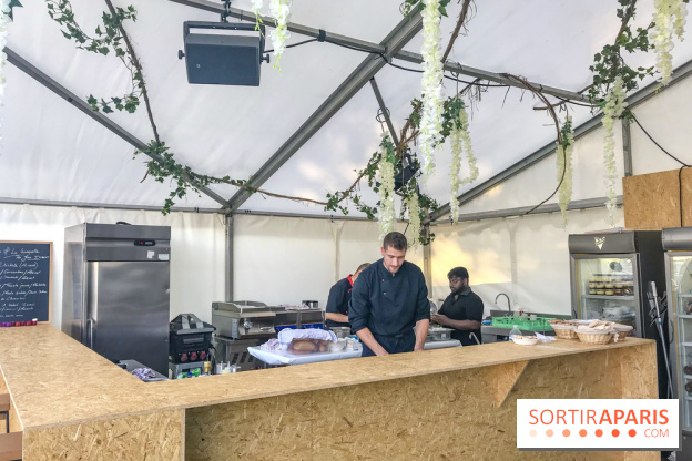 La Guinguette Sohso face à la Tour Eiffel