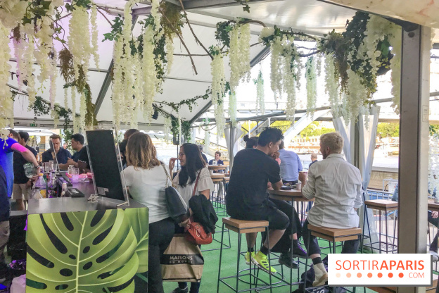 La Guinguette Sohso face à la Tour Eiffel