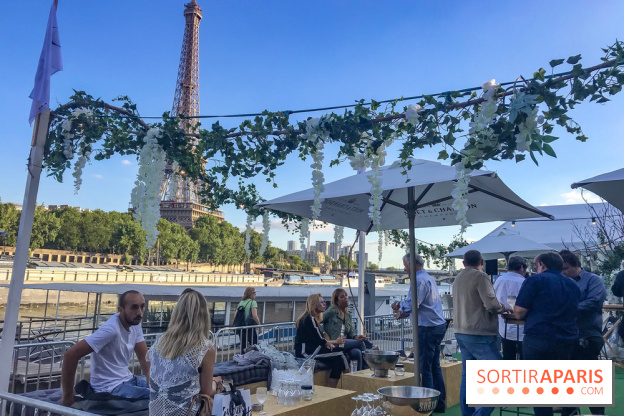 La Guinguette Sohso face à la Tour Eiffel