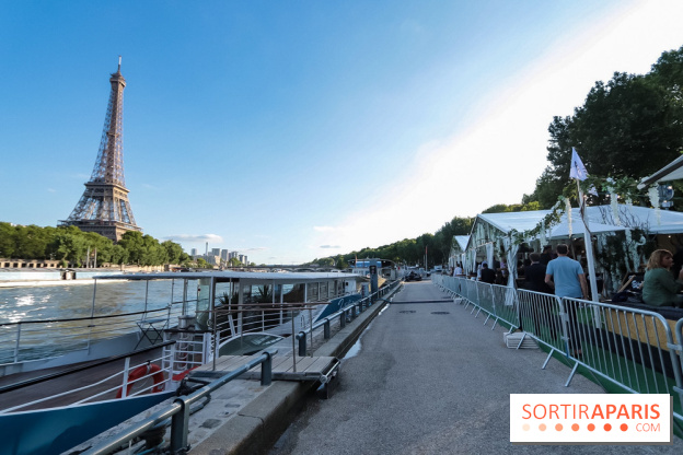 La Guinguette Sohso face à la Tour Eiffel