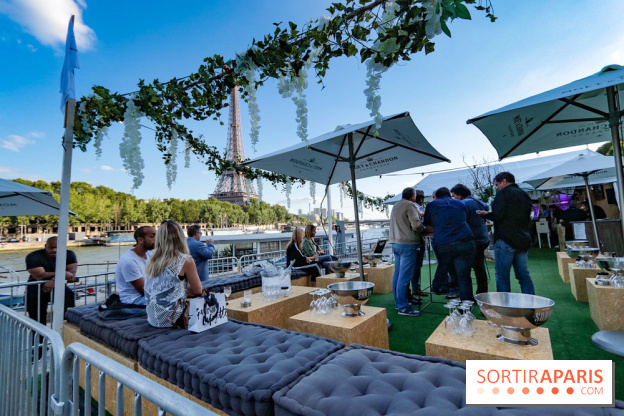 La Guinguette Sohso face à la Tour Eiffel