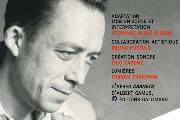 Les Carnets d'Albert Camus au Théâtre du Lucernaire