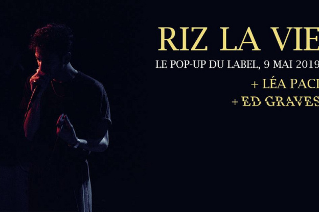 Riz la vie en concert au Pop up du label