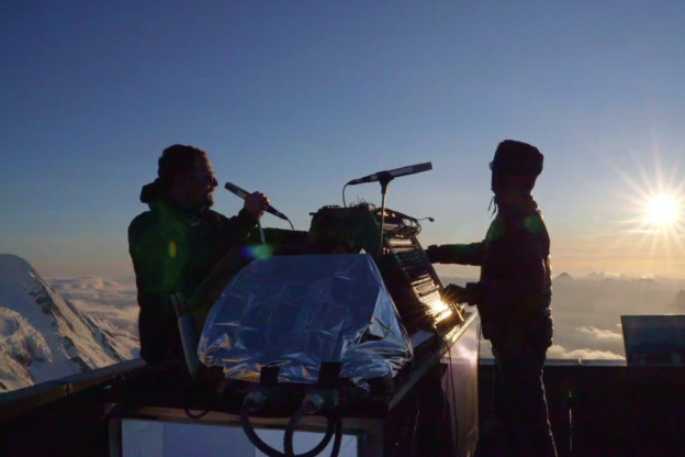 The Blaze le concert Live sur l'Aiguille du Midi à revoir en ligne