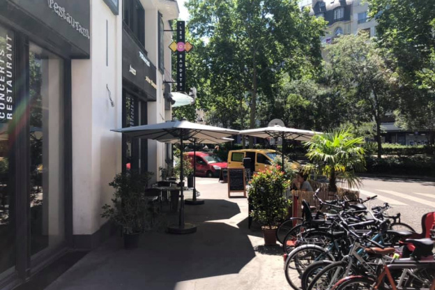 Les Trois Baudets x Les Marmites Volantes : la terrasse estivale du 18ème 